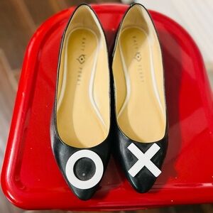 Katy Perry leather Harra flat black